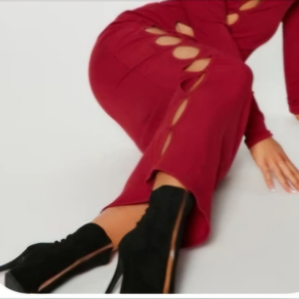 Black Open-Toe Fashion Nova Microfiber Boots